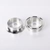 SS304 Stainless Steel Sanitary Pipe Fittings Weld 12.7 19 25 38 108mm 0.5"0.75"1"2"3"4" Ferrule Tri Clamp Homebrew Flange