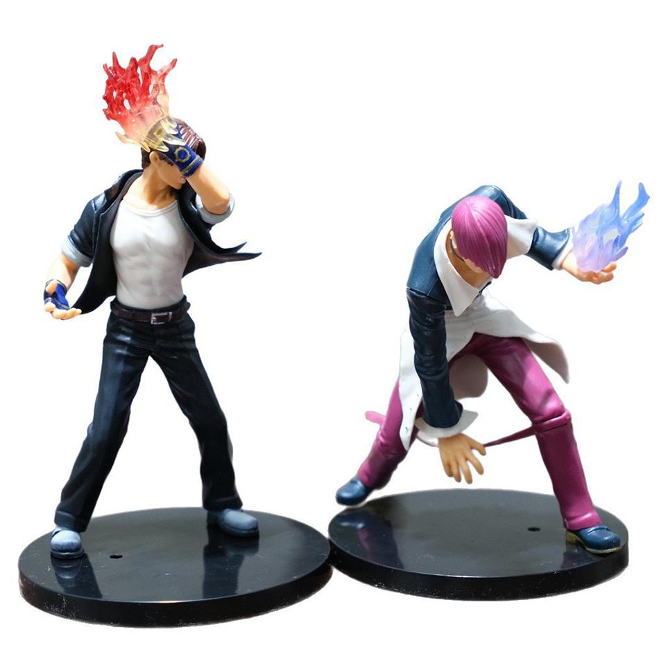 Аниме Фигурка Серии The Fighters Лори Ягами Кё Кусанаги Асамия Афина Игровые Аксессуары Модели на шарнирах Масштаб SNK king of 98