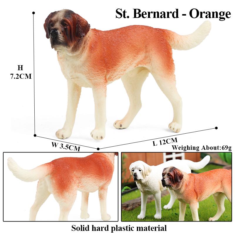Oenux Новые фигурки домашних животных, собак с фермы, Ротвейлер, Колли, Хаски, Бульдог, Шнауцер, Модель, Фигурки, Симпатичное украшение для дома, Детская игрушка