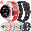 Силиконовый ремешок jelly-цвета для Garmin Forerunner 570 47мм 42мм/970/55 Полупрозрачный двухцветный ремешок для Vivoactive 6-5/Active 6