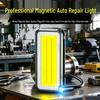 Portable Multi-Functional Camping Lantern with Long Battery Life, Rainproof Design, Flexible Hose, Magnetic Hook, and Pen Clip