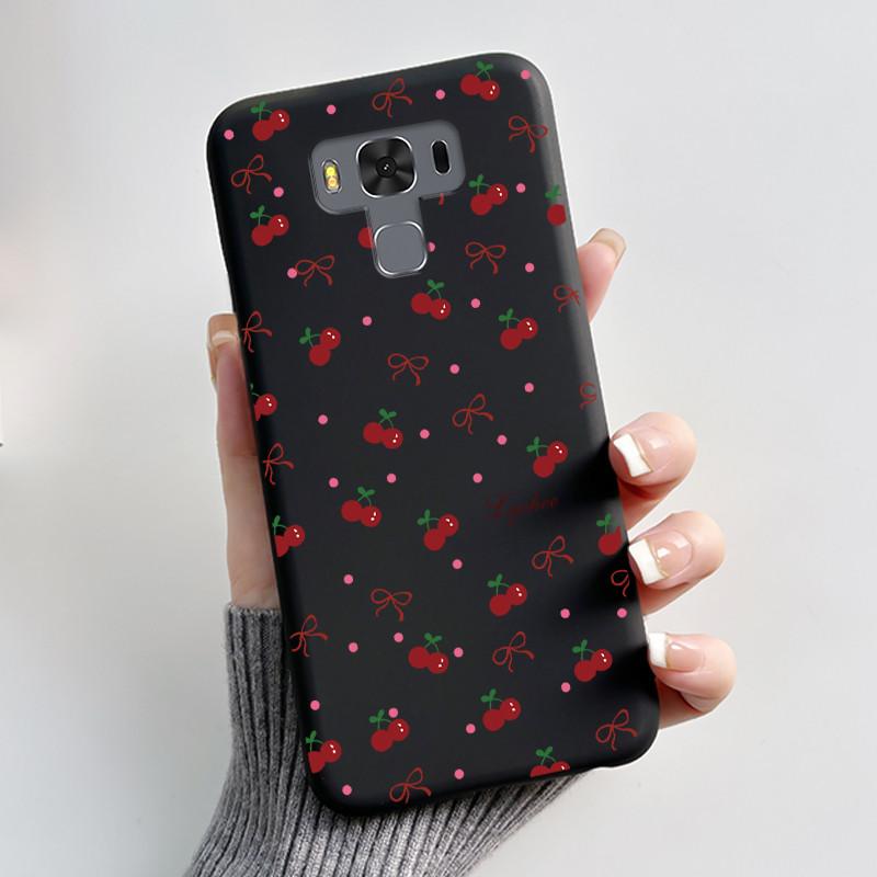 Чехол для Asus ZenFone 3 Max ZC553KL Capa Coque Милый Мультяшный Принт Чехол Защитная Крышка Мягкий Силикон Черный Корпус Funda