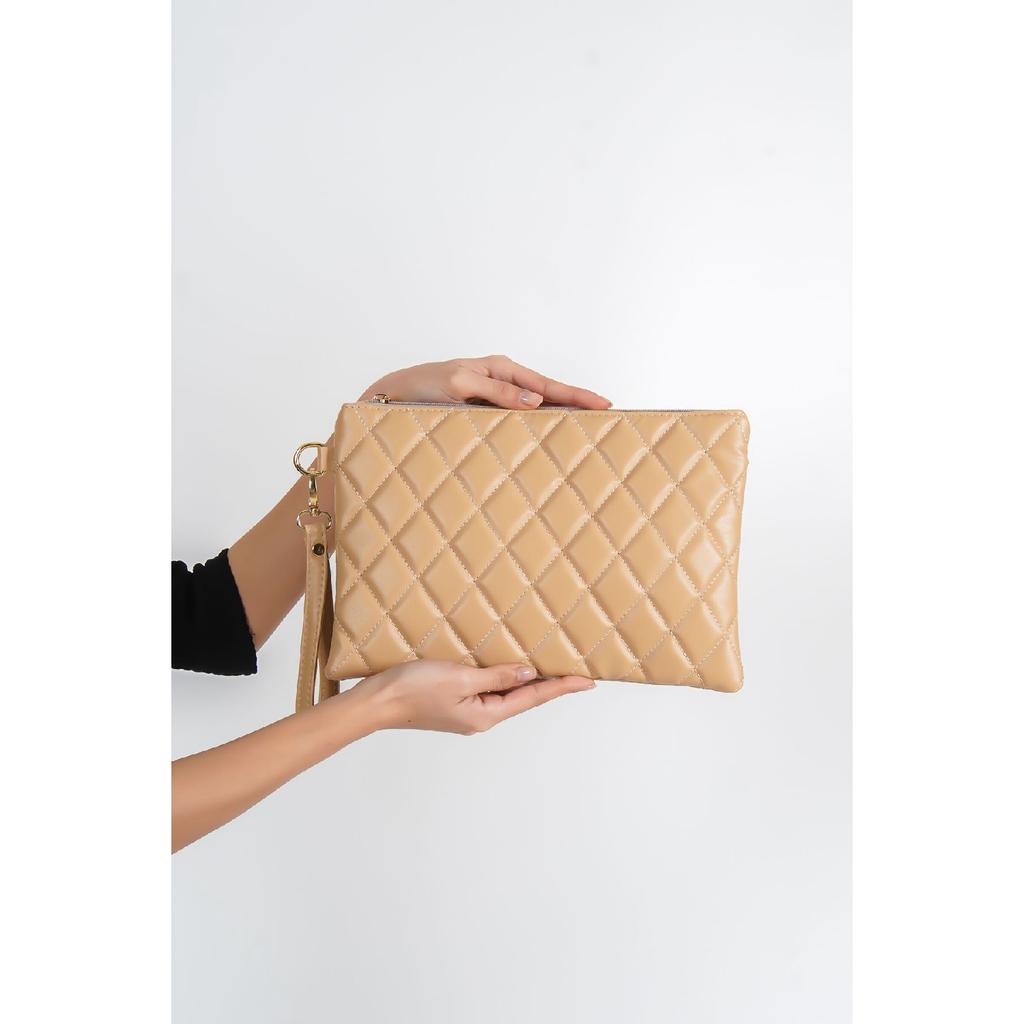 Черная стеганая женская сумка Paris Paris