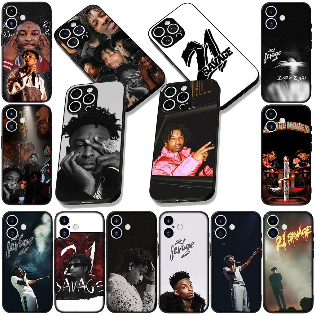 21 S-Savages Чехол для телефона Samsung Galaxy S25 S24 S23 FE Plus Ultra S7 Edge A16 A15 5G s25+ Мягкий чехол