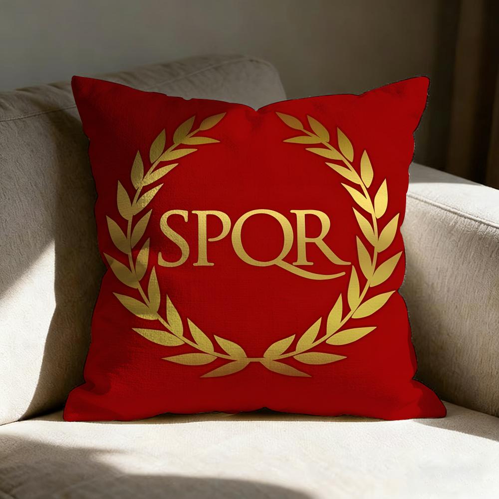 S-S-P-Q-R Fashion Pillow Case Pillowcase, Double-Sided Printed, Sofa Cushion, Bedroom Headboard Pillow