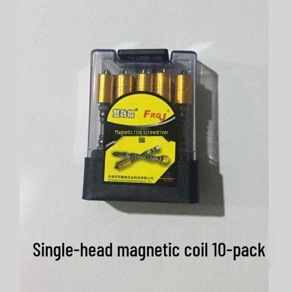 Universal Flexible Shaft Electric Screwdriver with Magnetic Double-Headed Cross Bits