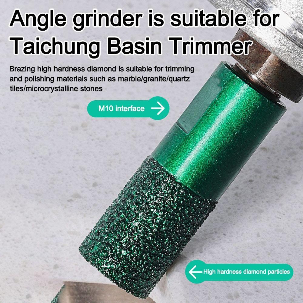 Multifunctional Chamfer Trimmer Portable Marble Brick Profile Router For 100-type Angle Grinder