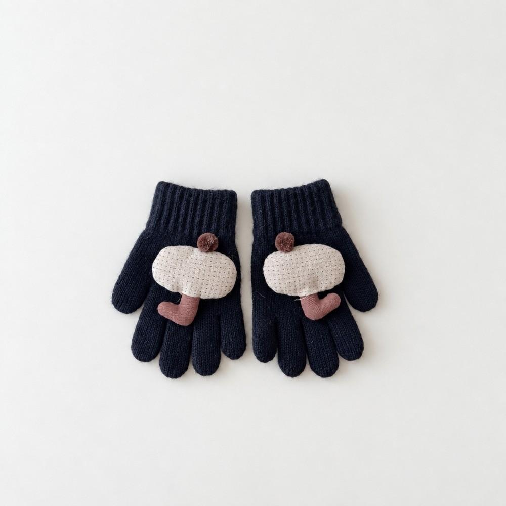 1 Pair Separated Finger Winter Gloves Breathable Toddler Gloves Cute Kids Gloves Outdoor Play