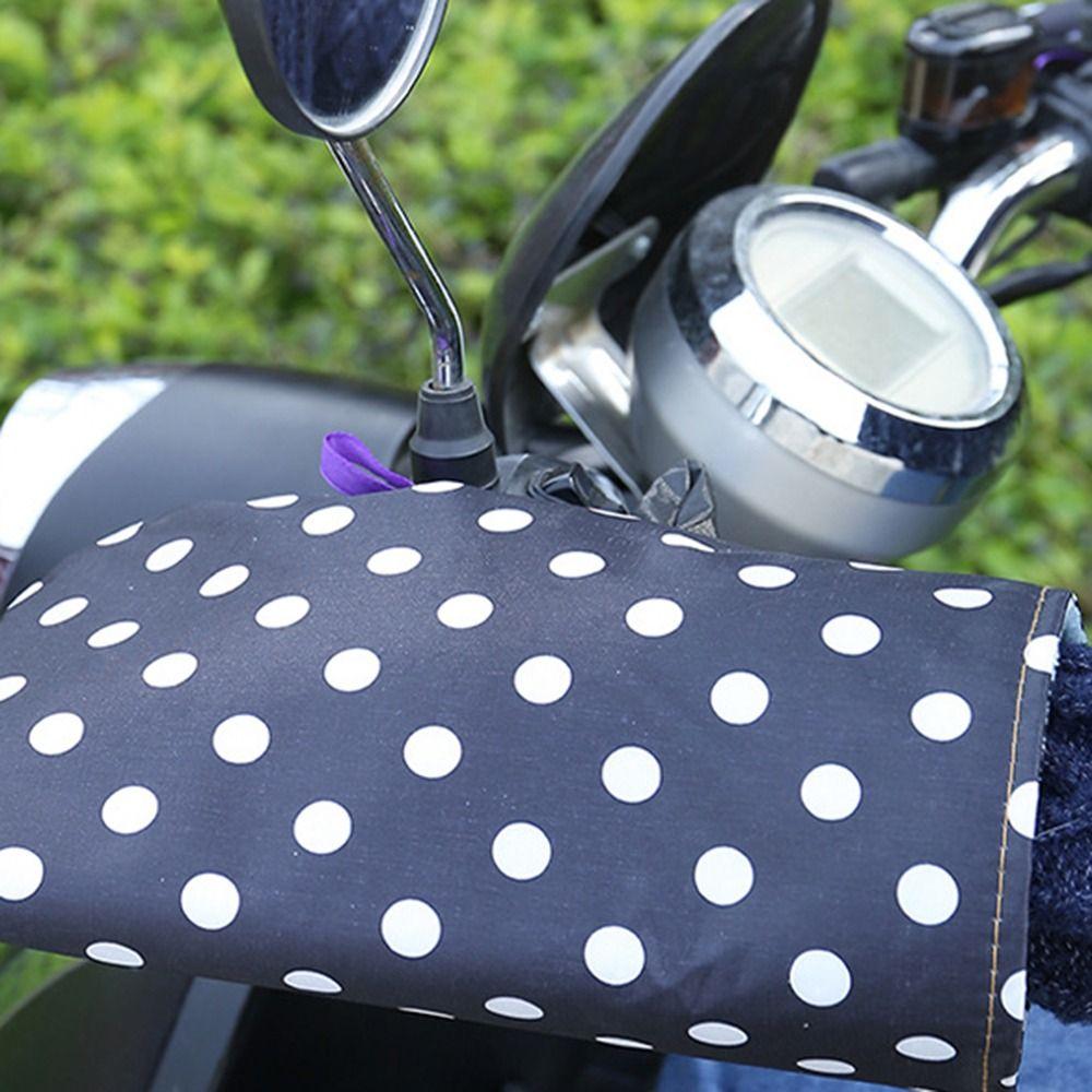 Ветрозащитные мотоциклетные перчатки на руль, утолщенные накладки на ручки, грелки для рук, теплые варежки, лето