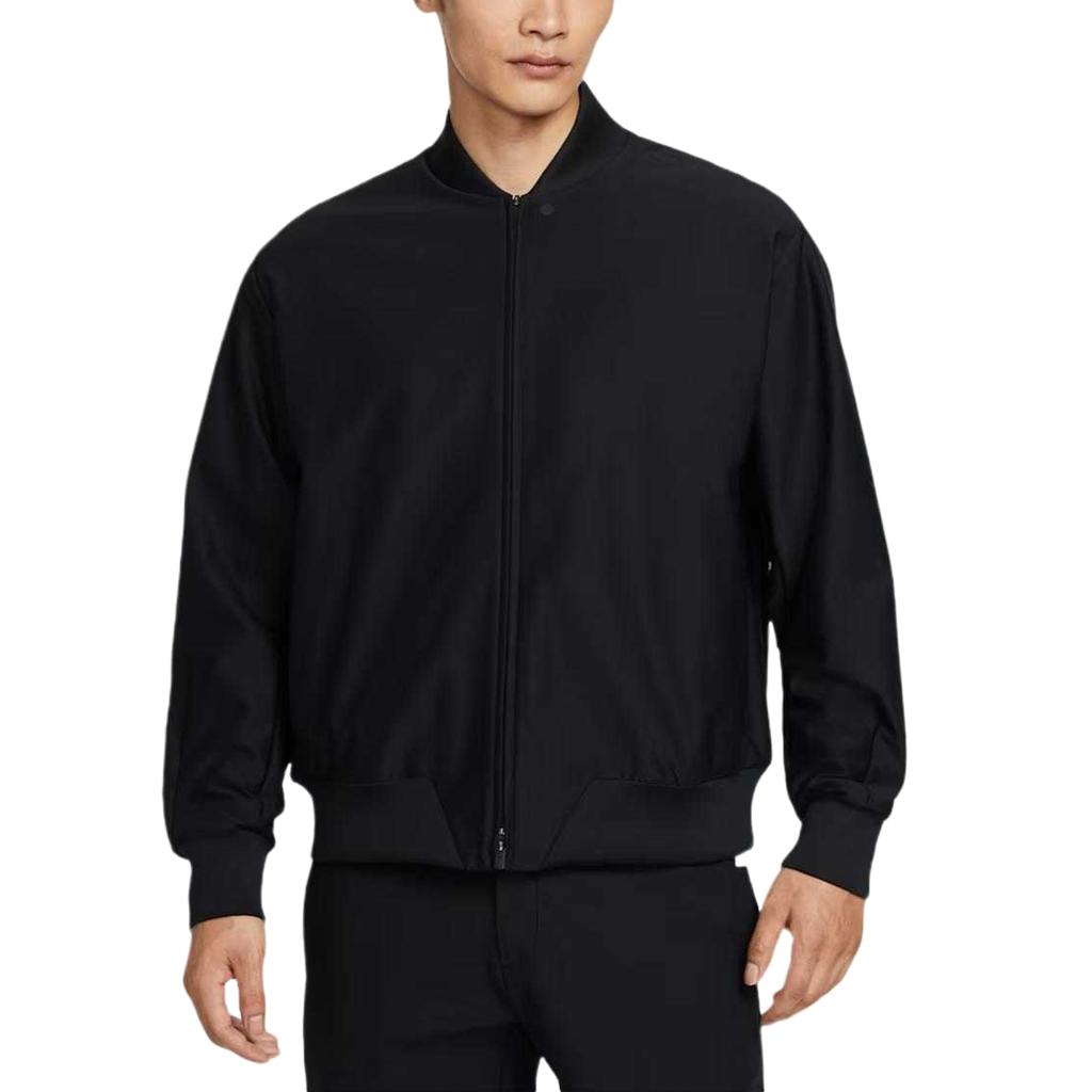 Nike Therma Jackets Men's Black/Dark Smoke Gray Baseball Collar Moderate Other HV3782-010