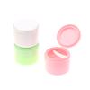 100/150G Flip Cover With Spoon Refillable Bottles Empty Makeup Jar Pot Travel Face Cream Lotion Cosmetic Cotton Pad Container