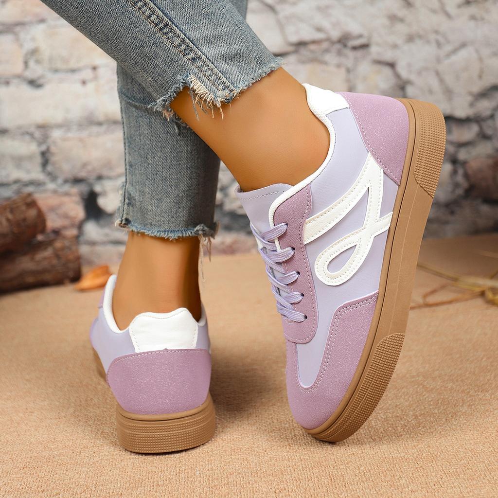 Fashion Women's Sports Shoes Fashion Breathable Walking Mesh Flat Casual Sneakers Comfort Lace Up Women Vulcanized Shoes Female Footwear