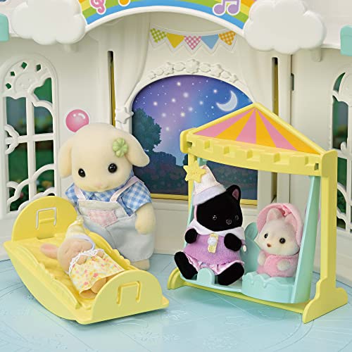 Epoch Sylvanian Families Детский сад "Солнышко для всех" S-68 Игрушка, сертифицированная ST Mark, Кукольный домик для детей от 3 лет и старше