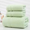 3pcs Towel Set Twist Jacquard Bath Towels Candy Color 100% Cotton Face Shower Towels Soft Thick for Home Bathroom Spa Adults