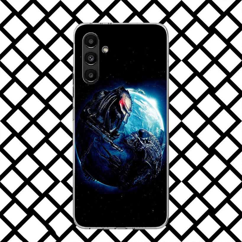 Чехол для телефона A-Alien Vs Predator для Samsung Galaxy A17 A37 A57 A16 A26 A36 A56 A15 A25 A35 A55 A14 A24 A34 A54 A13 A23 A33 A53 Ga