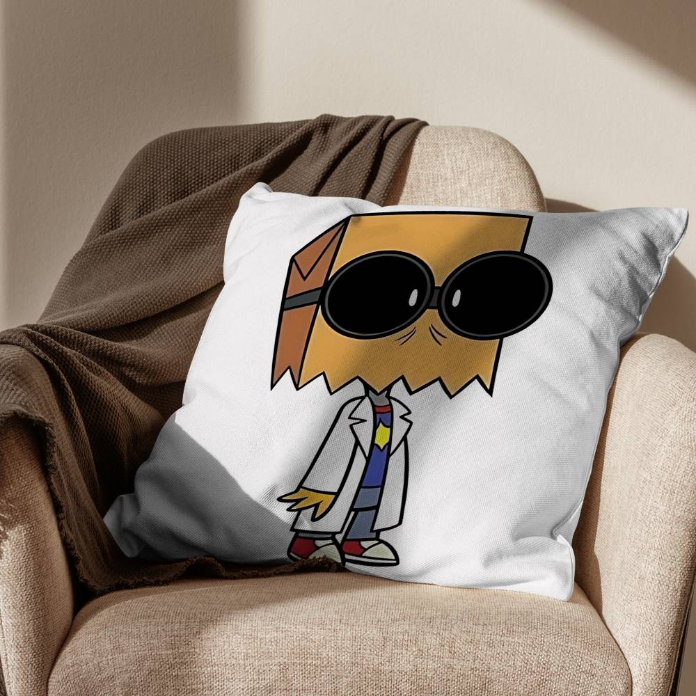 Dr Flugslys Villainous Black Hat Cushion Cover Suitable For Sofa Car Bedroom Office Cushions Decorative Pillow Case