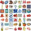 10/30/50PCS Vintage Tomato Sticky PVC Sticker Aesthetic Children's Stationery DIY Decoration Scrapbooking School Supplies