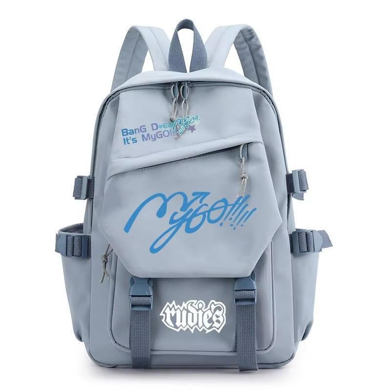 BanG Dream Its MyGO Backpack Boys Girl Teenage Anime School Bag Takamatsu Tomori Anon Chihaya Rana Pattern Stain Resistant Bags