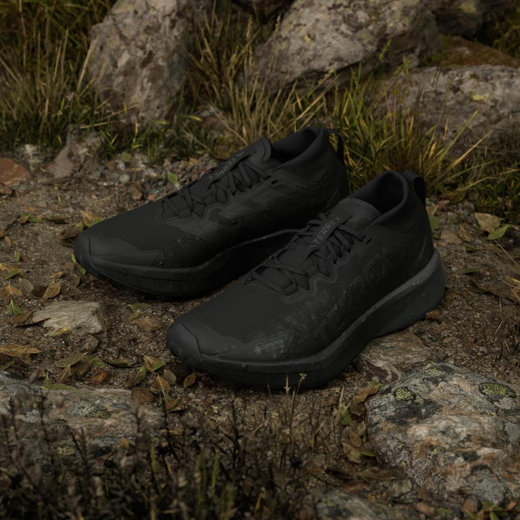JR5240 adidas Terrex Agravic GORE-TEX Бег по пересеченной местности Основной Черный Серый Шесть (Мужской)
