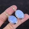 Blue Lace Agate Earrings Gemstone Dainty Jewelry 925 Sterling Silver Earrings Handmade Earring Amazing Jewelry Drop Earring Gifts For Mother