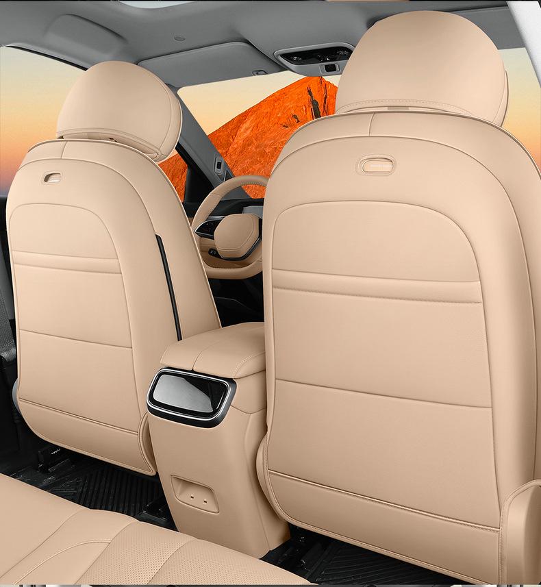 Чехол для автомобильного сиденья AITO M7: Дышащий, Перфорированный, Универсальный размер для 5/6 сидений - Все сезоны