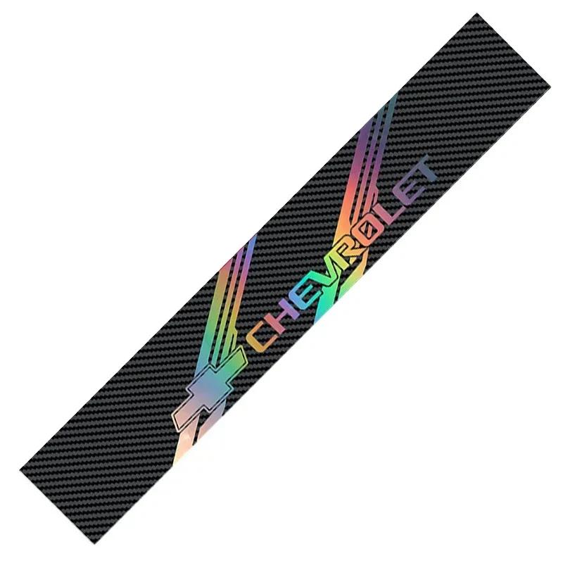 AABJS1 Car Front Rear Windshield Stickers Reflective Protective Decal for Chevrolet AVEO CAPTIVA CRUZE EQUINOx IMPALA MALIBU Sail TRAX