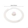 Glass Top Lid with Silicone Edge for Kitchen Use