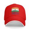 India Flag In Tricolor With Ashoka Chakra Desi Indian Baseball Cap Trendy Trucker Hat Spring Couple Women Rock Snapback Cap