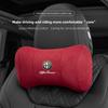GLSRA1 Автомобильная подушка-подголовник для сиденья Alfa Romeo, замша, пена с эффектом памяти, подушка для шеи, аксессуары для интерьера для Spider 4C 159 Giulia Giulietta Tonale