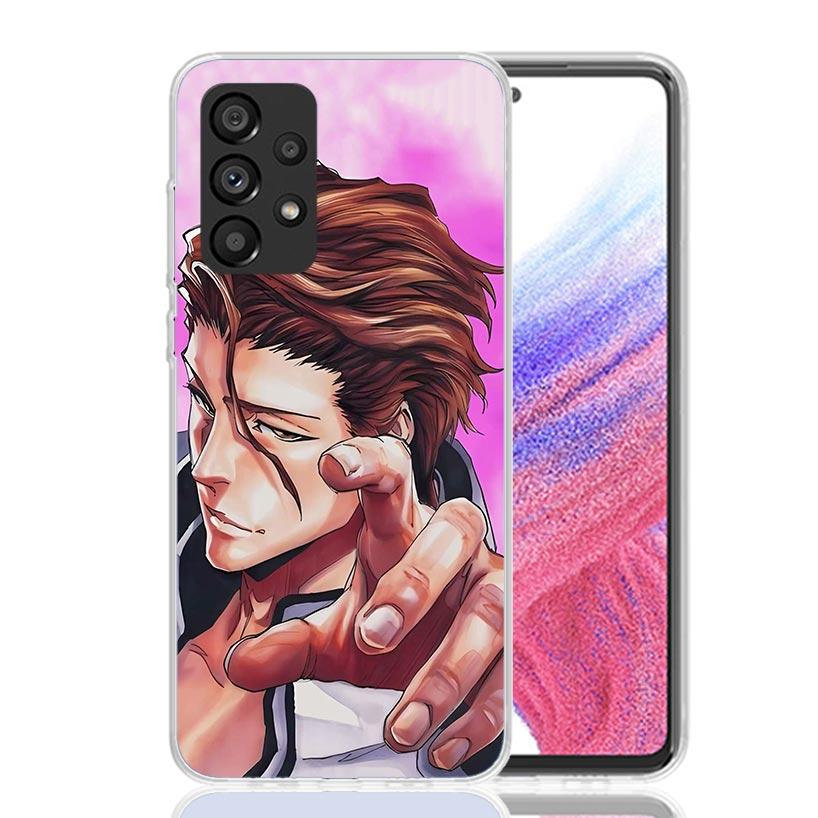 Айзен Сосуке Bleach Чехол для телефона для Samsung Galaxy A17 A16 A14 A15 A13 A57 A56 A54 A55 A53 A37 A36 A34 A35 A33 A26 A24 A25 A23 G