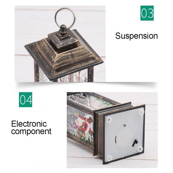 Рождественский Санта-Снеговик светодиодная лампа Лось свет ночной рабочий стол Рождественская елка висячий декор