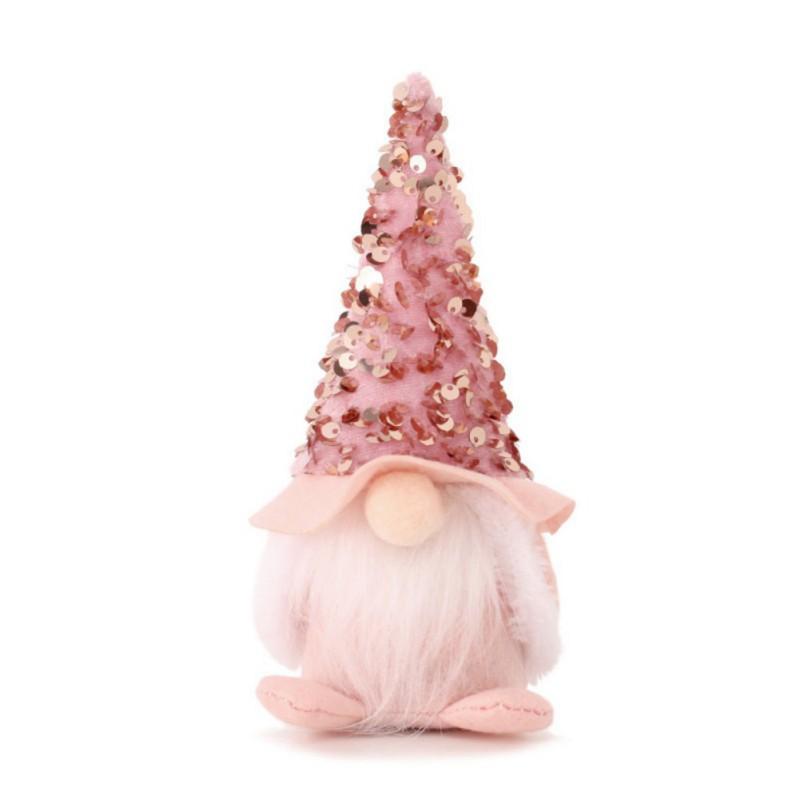 Рождественский Санта Безликая Кукла Блестящая Шляпа Гном Рождественские Украшения Для Дома Орнамент Рождественские Подарки Навидад Ноэль Новогодняя Вечеринка