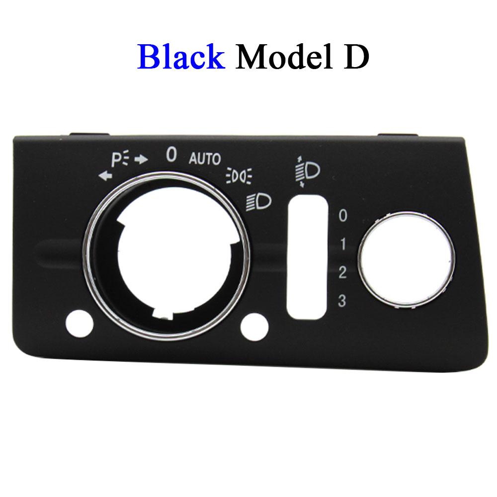 W211 Dashboard Black Beige Headlight Lamp Switch Cover Panel For Mercedes Benz E Class 320 350 550 2003 2004 2005 2006 2007 2008