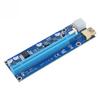 VER009S PCI-E Riser Card Adapter 009S PCIE PCI Express X1 to X16 Extender 0.6M USB 3.0 Cable SATA to 6Pin Power For Video Card