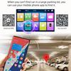 Универсальный 1din стерео 7-дюймовый автомобильный радиоприемник Mirrorlink Bluetooth 5.0 сенсорный экран Handsfree определение местоположения HD камера заднего вида TF
