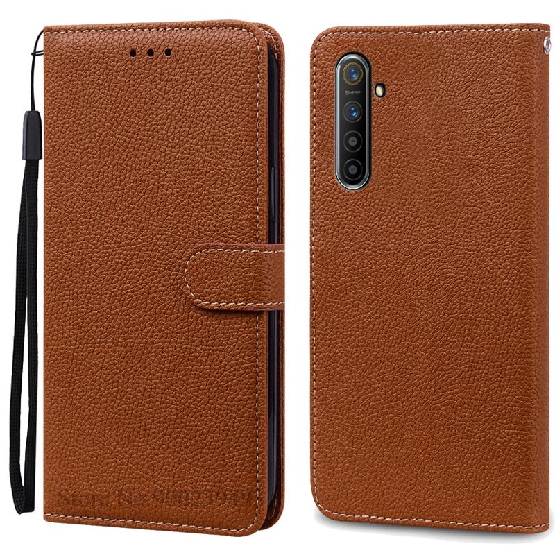 Для Realme X2 Чехол Силиконовый Мягкий Кожаный Чехол-Книжка с Кошельком Для OPPO Realme X2 Чехол Realme X 2 Чехол для Телефона Накладка Футляры