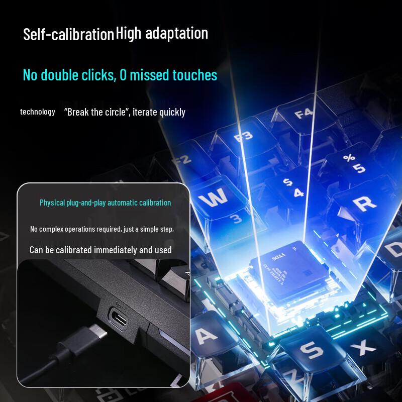 Механическая игровая клавиатура Dareu EK75RT с магнитными переключателями