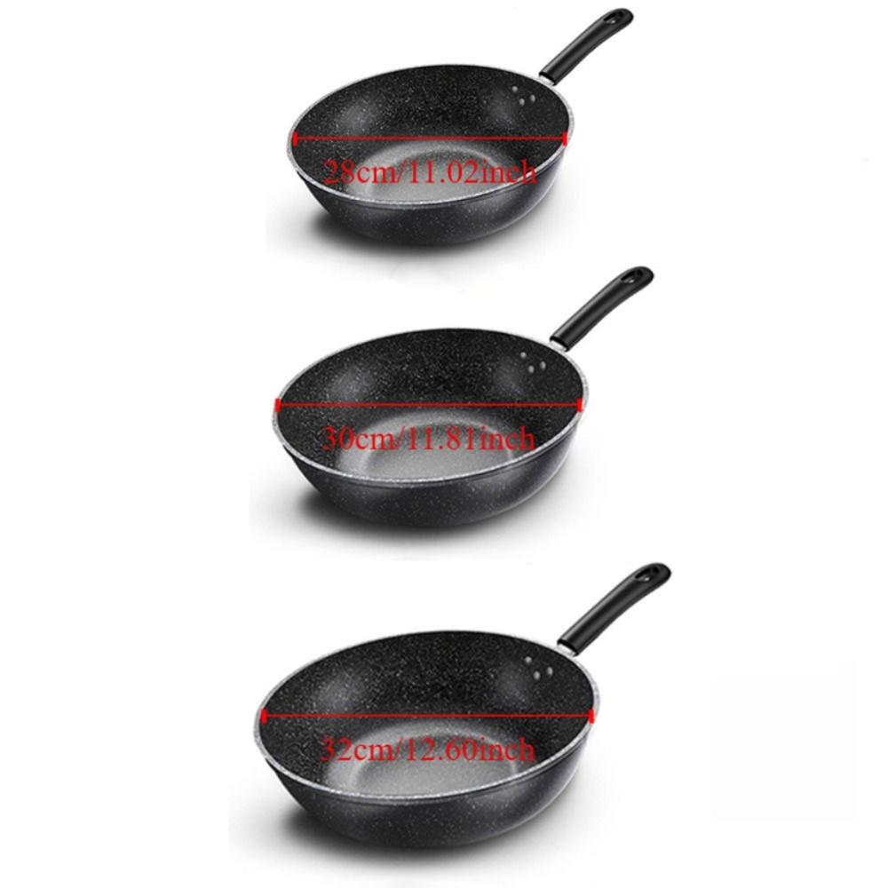 Universal Frying Pan Non-Stick Wok Lightweight Stir-Fry Pan Restaurant