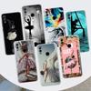 Ballerina Ballet Dancing Cover Phone Case For Huawei Y5 Y6 Y7 Y9S P Smart Z 2021 2019 Honor 10 Lite 9 20 9X 8S 8X 8A Pro 20i Coq