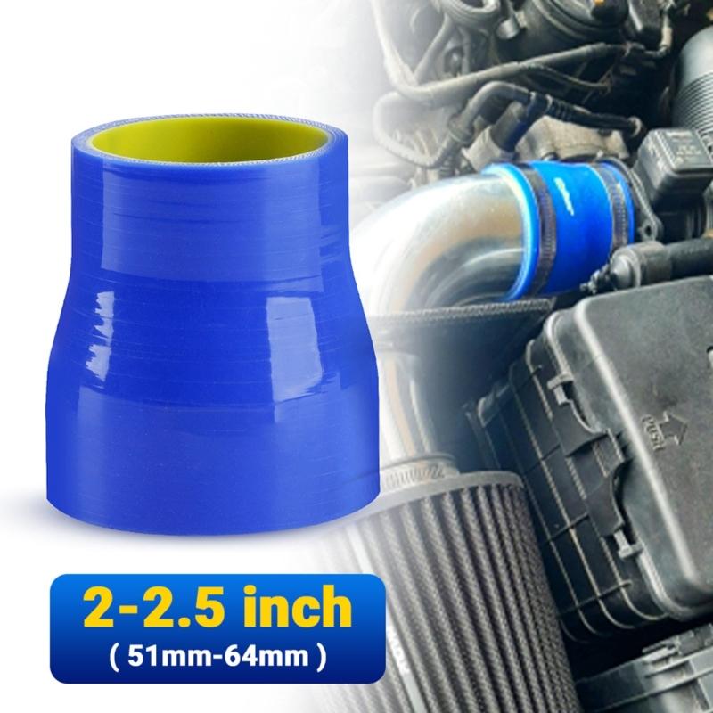 Прямой силиконовый редукторный шланг 2"-2.5"/51мм-64мм ID, силиконовый соединитель, трубка интеркулера, длина 3" (78мм)