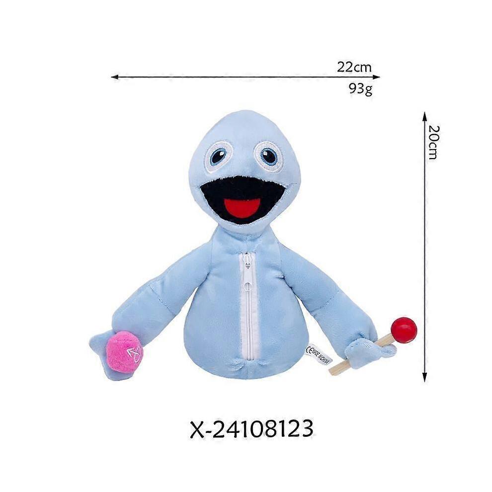 (Blue) Yeeps Hide and Seek Plush Toy Plushies Stuffed Doll Kids Gifts 8 Inch _b