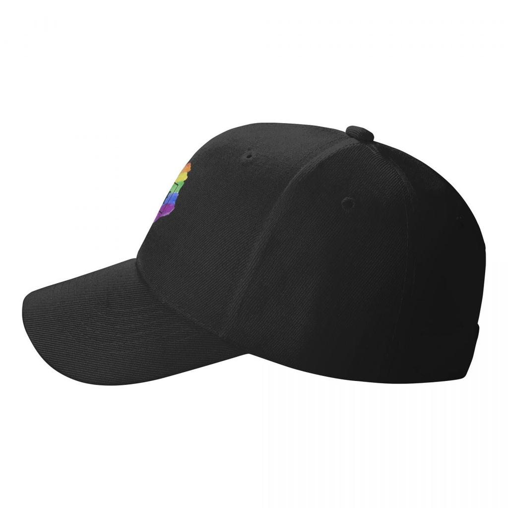 Fashion Rainbow LGBT Pride Baseball Cap Women Unisex Breathable Gay Lesbian Dad Hat Summer Hats Outdoor Snapback Caps