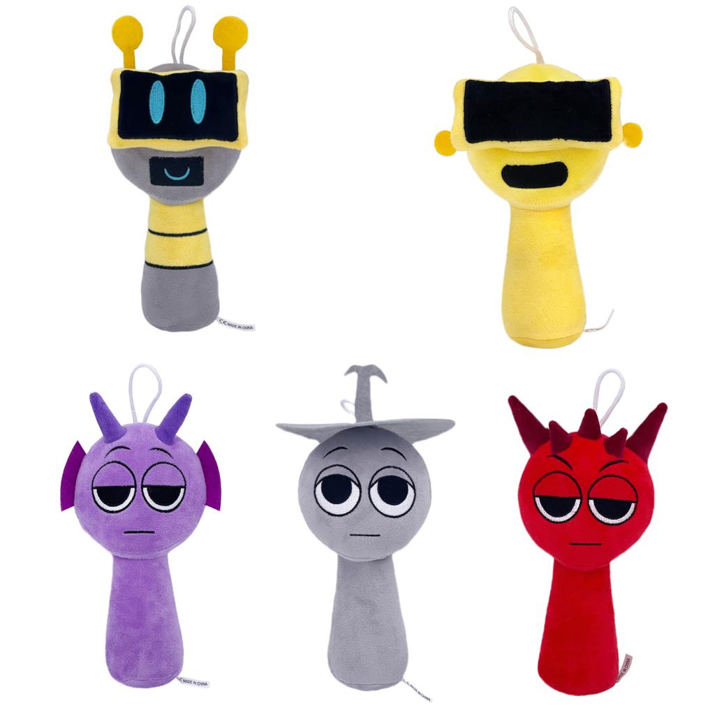 Мягкие игрушки Sprunki Мягкая кукла Sprunki Игровая мультяшная подушка Sprunki Детские подарки на день рождения Чучела Рождественский подарок