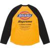 Supreme x Dickies raglan long-sleeve T-shirt SUP-FW24-272