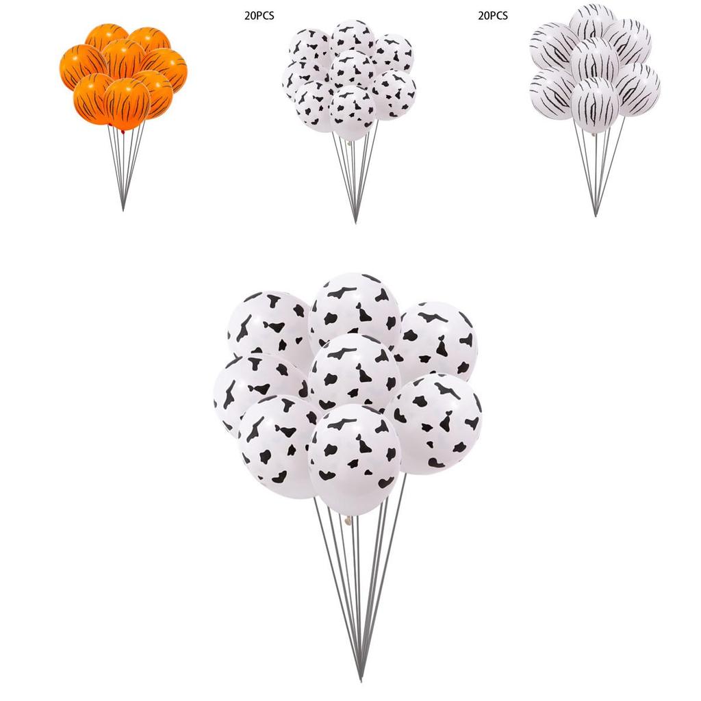 Colorful 12 Inches Safari Theme Party Balloons Perfect For Jungle Animal Birthday Decorations And Festive Events