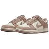 Nike Dunk Low Malt Mini Swoosh Женские кроссовки Коричневый Парусный Металлик-Золотой IB4417-105