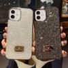 Luxury Fashion Bling Rhinestone Gem Diamond Soft Phone Case for Iphone16 15 11 12 13 14 Pro Max Glitter Camera Protection Cover Coque