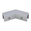Home Decor Bathroom Installation Chrome Glass Clamp Holder Bathroom Secure Glass Connection Solid Brass Construction