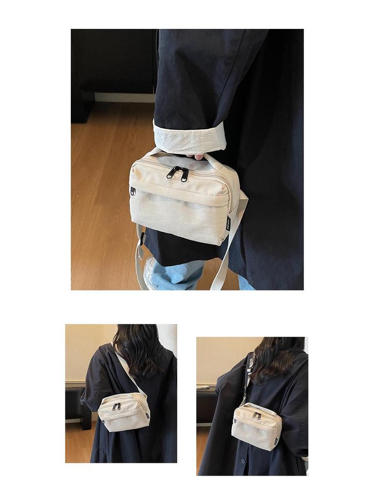 Женская легкая нейлоновая сумка кроссбоди - Компактная повседневная сумочка для поездок на работу и выхода в свет