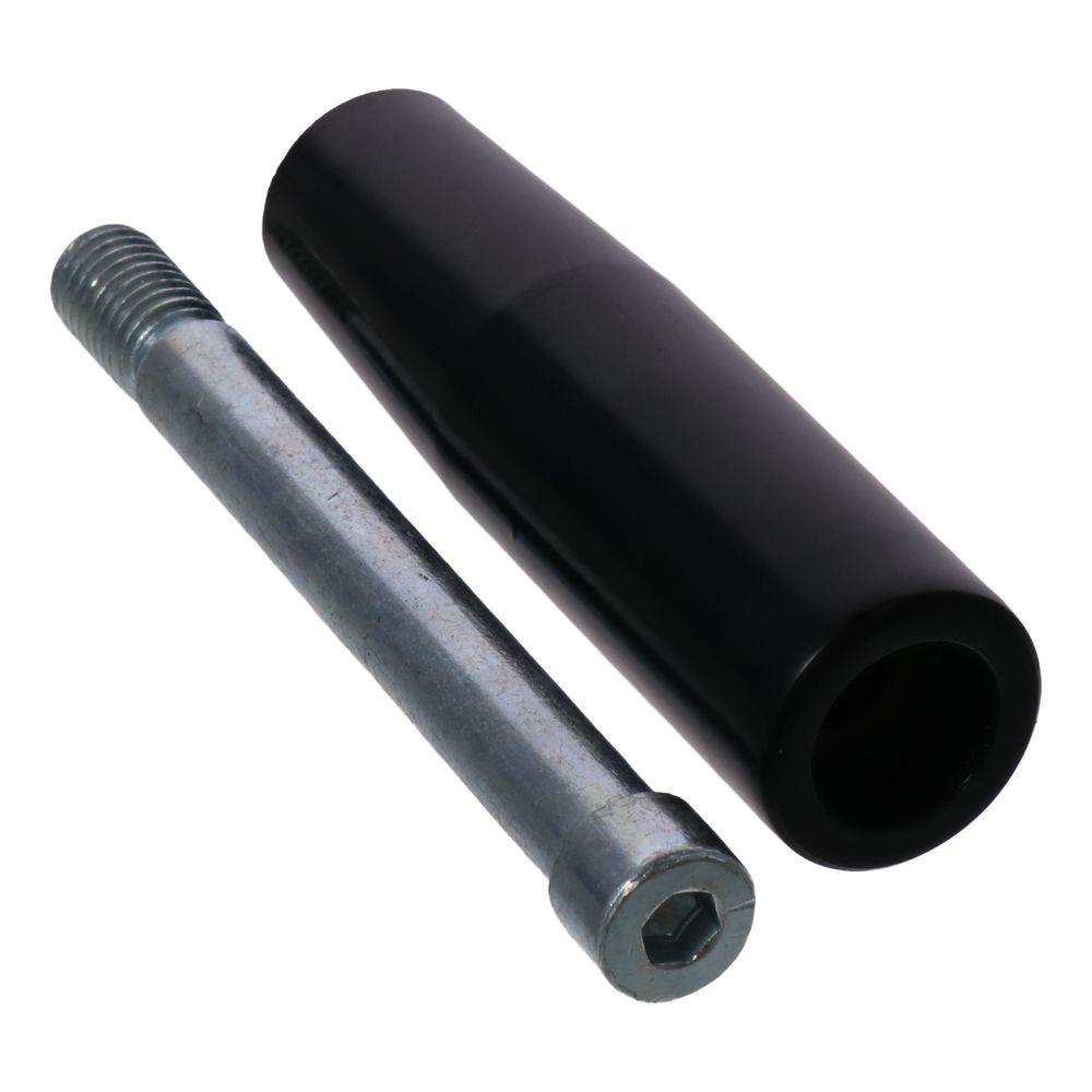 Black Revolving Handwheel Machine Handle M5/M6/M8/M12 Male Threaded Stem Handwheel Knob Lathe